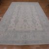 10′ x 14′ Silver Fine Hand-Knotted Afghan Oushak Rug – Transitional Wool