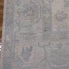 10′ x 14′ Silver Fine Hand-Knotted Afghan Oushak Rug – Transitional Wool