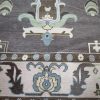 12′ x 15′ Gray Fine Hand-Knotted Indian Oushak Rug – Traditional Wool