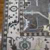 12′ x 15′ Gray Fine Hand-Knotted Indian Oushak Rug – Traditional Wool