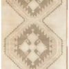 3′ x 17′ Turkish Beige Anatolian Runner Rug – Hand-Knotted Wool