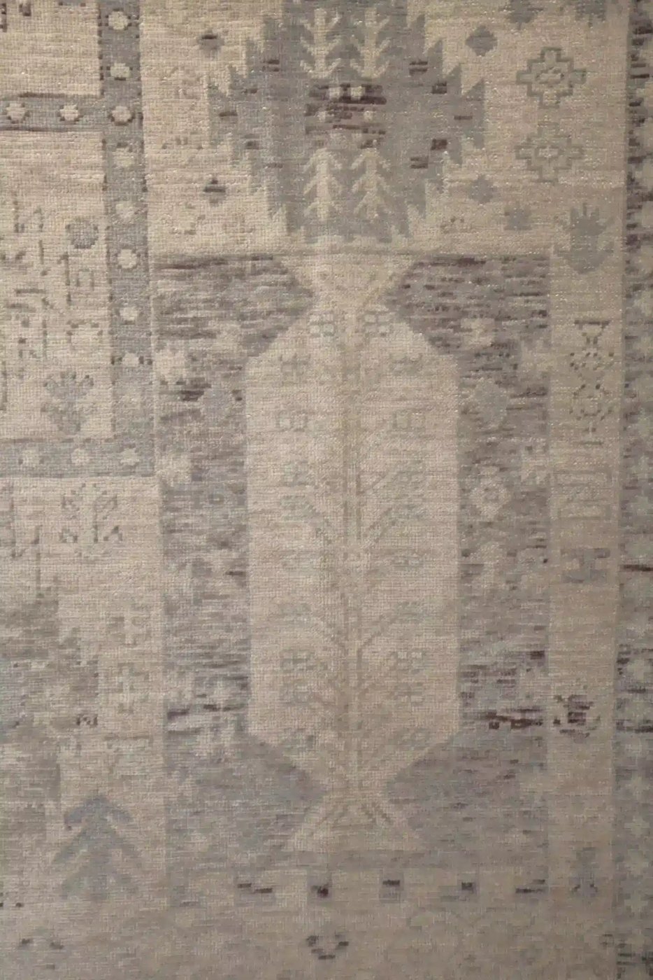 9′ x 12′ Beige Fine Hand-Knotted New Turkish Oushak Rug – Traditional Wool