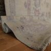7′ x 11′ Ivory Fine Hand-Knotted Turkish Oushak Rug – Transitional Wool