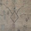 8′ x 11′ Gray Fine Hand-Knotted Turkish Oushak Rug – Transitional Wool