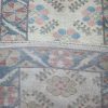 3′ x 15′ Light Blue Fine Hand-Knotted Turkish Oushak Runner Rug – Traditional Wool