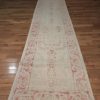 3′ x 17′ Beige Fine Hand-Knotted Turkish Oushak Runner – Traditional Wool