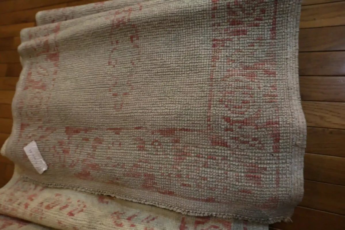 3′ x 17′ Beige Fine Hand-Knotted Turkish Oushak Runner – Traditional Wool
