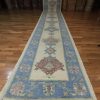 3′ x 17′ Beige Fine Hand-Knotted New Turkish Oushak Runner Rug– Traditional Wool
