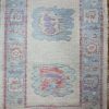 3′ x 16′ Light Blue Fine Hand-Knotted Turkish Oushak Runner Rug – Traditional Wool