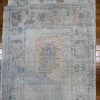 3′ x 15′ Light Blue Fine Hand-Knotted Turkish Oushak Runner Rug– Traditional Wool