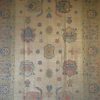 9′ x 13′ Pale Green Fine Hand-Knotted New Turkish Oushak Rug – Traditional Wool