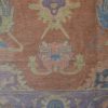 10′ x 14′ Coral Fine Hand-Knotted New Turkish Oushak Rug – Traditional Wool