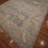 9′ x 11′ Pale Blue Fine Hand-Knotted New Turkish Oushak Rug – Traditional Wool