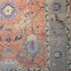11′ x 14′ Coral Fine Hand-Knotted New Turkish Oushak Rug – Traditional Wool