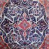 11′ x 17′ Red Fine Hand-Knotted Antique Persian Sarouk Farahan Rug – Traditional Wool