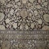 9′ x 13′ Beige Fine Hand-Knotted Persian Tabriz Rug – Traditional Wool