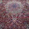 8′ x 11′ Red Fine Hand-Knotted Semi Antique Persian Kerman Rug – Traditional Wool