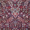 8′ x 11′ Red Fine Hand-Knotted Semi Antique Persian Kerman Rug – Traditional Wool