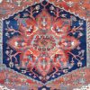 13′ x 16′ Red Fine Hand-Knotted Antique Persian Serapi – Traditional Wool