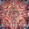 13′ x 16′ Red Fine Hand-Knotted Antique Persian Serapi – Traditional Wool