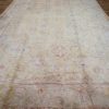 13′ x 18′ Ivory Fine Hand-Knotted Antique Turkish Oushak Rug – Traditional Wool