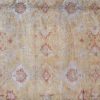 13′ x 18′ Ivory Fine Hand-Knotted Antique Turkish Oushak Rug – Traditional Wool