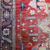 14′ x 20′ Red Fine Hand-Knotted Antique Persian Serapi – Traditional Wool