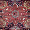 12′ x 15′ Red Fine Hand-Knotted Antique Persian Heriz – Traditional Wool