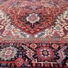 12′ x 15′ Red Fine Hand-Knotted Antique Persian Heriz – Traditional Wool