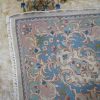 8′ x 13′ Ivory Fine Hand-Knotted Persian Kerman Rug – Traditional Wool