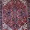 12′ x 15′ Red Fine Hand-Knotted Persian Heriz Rug – Traditional Wool - 2 12′ x 15′ Red Fine Hand-Knotted Persian Heriz Rug – Traditional Wool