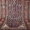 6′ x 14′ Red Fine Hand-Knotted Antique Persian Farahan Rug – Traditional Wool