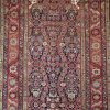 6′ x 14′ Red Fine Hand-Knotted Antique Persian Farahan Rug – Traditional Wool