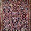 6′ x 14′ Red Fine Hand-Knotted Antique Persian Farahan Rug – Traditional Wool