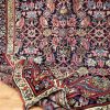 6′ x 14′ Red Fine Hand-Knotted Antique Persian Farahan Rug – Traditional Wool