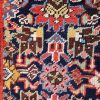 6′ x 14′ Red Fine Hand-Knotted Antique Persian Farahan Rug – Traditional Wool