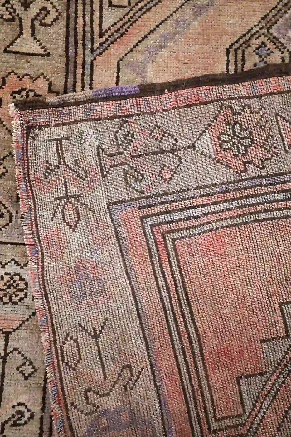 4′ x 12′ Gray Fine Hand-Knotted Turkish Oushak Rug – Vintage Runner Wool