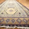 4′ x 10′ Beige Fine Hand-Knotted Persian Kurdish Runner – Traditional Wool