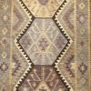 4′ x 10′ Beige Fine Hand-Knotted Persian Kurdish Runner – Traditional Wool