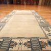 3′ x 6′ Beige Fine Hand-Knotted Turkish Oushak Rug – Traditional Wool
