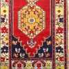 4′ x 10′ Red Fine Hand-Knotted Turkish Karabagh Runner – Traditional Wool