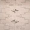 9′ x 11′ Ivory Fine Hand-Knotted Turkish Oushak Rug – Transitional Wool