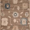 9′ x 12′ Beige Fine Hand-Knotted Turkish Oushak Rug – Traditional Wool