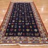 3′ x 5′ Navy Fine Hand-Knotted Persian Soumak Rug – Traditional Wool