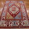 6′ x 8′ Red Fine Hand-Knotted Turkish Oushak Rug – Traditional Wool - 1 6′ x 8′ Red Fine Hand-Knotted Turkish Oushak Rug – Traditional Wool