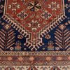 7′ x 10′ Navy Fine Hand-Knotted Pakistan Shirvan Rug – Traditional Wool
