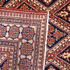 5′ x 6′ Navy Fine Hand-Knotted Pakistan Shirvan Rug – Traditional Wool