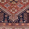 6′ x 10′ Navy Fine Hand-Knotted Pakistan Shirvan Rug – Traditional Wool