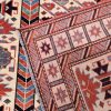 5′ x 7′ Ivory Fine Hand-Knotted Pakistan Shirvan Rug – Traditional Wool
