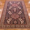5′ x 7′ Ivory Fine Hand-Knotted Pakistan Shirvan Rug – Traditional Wool